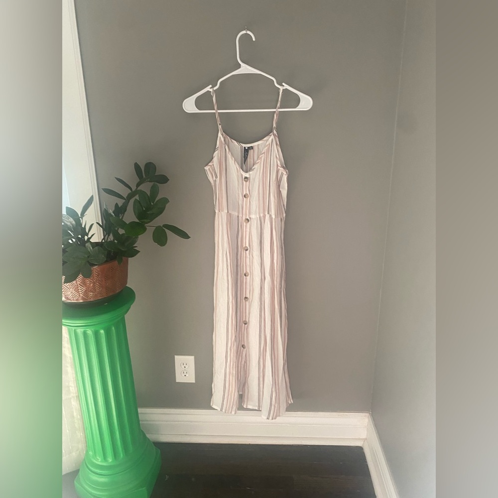 ASOS Striped Maxi Sundress